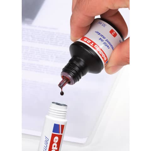 Marcatore permanente edding 500 punta scalpello 2-7 mm blu E-500 003